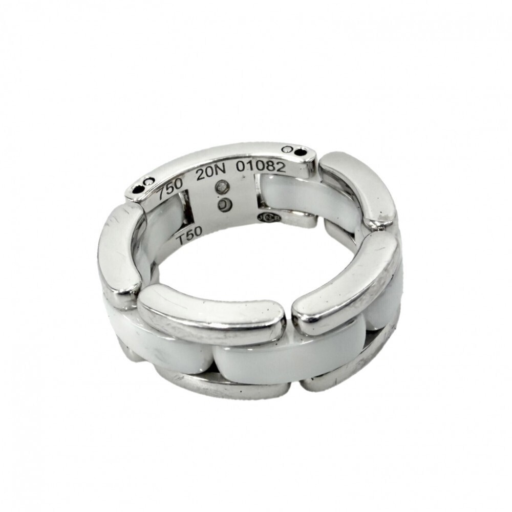 CHANEL 18k Silver Ring